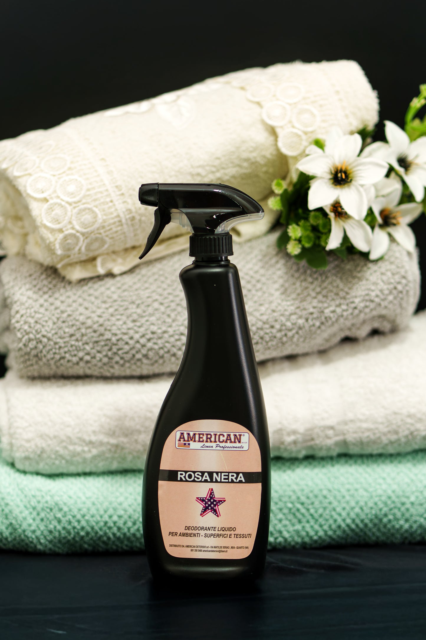 Deodorante Liquido Rosa Nera 750 ML